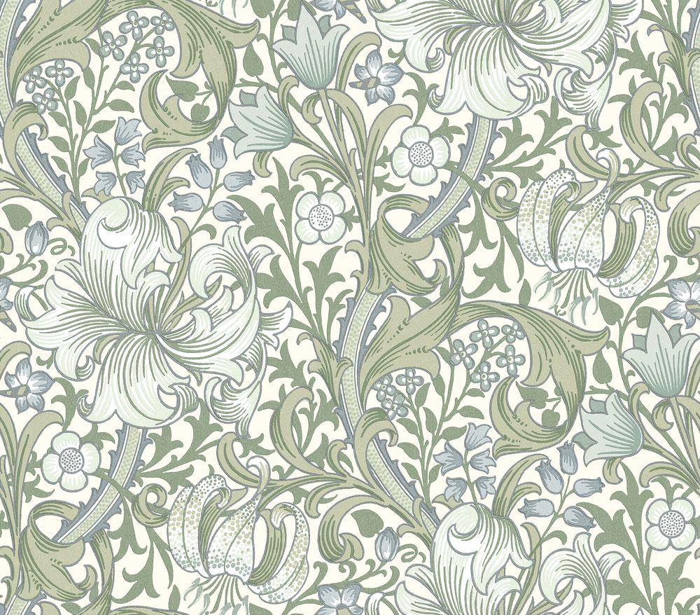 Golden Lily Thyme - 217553 wallpaper William Morris