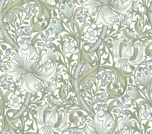 Golden Lily Thyme - 217553 wallpaper William Morris