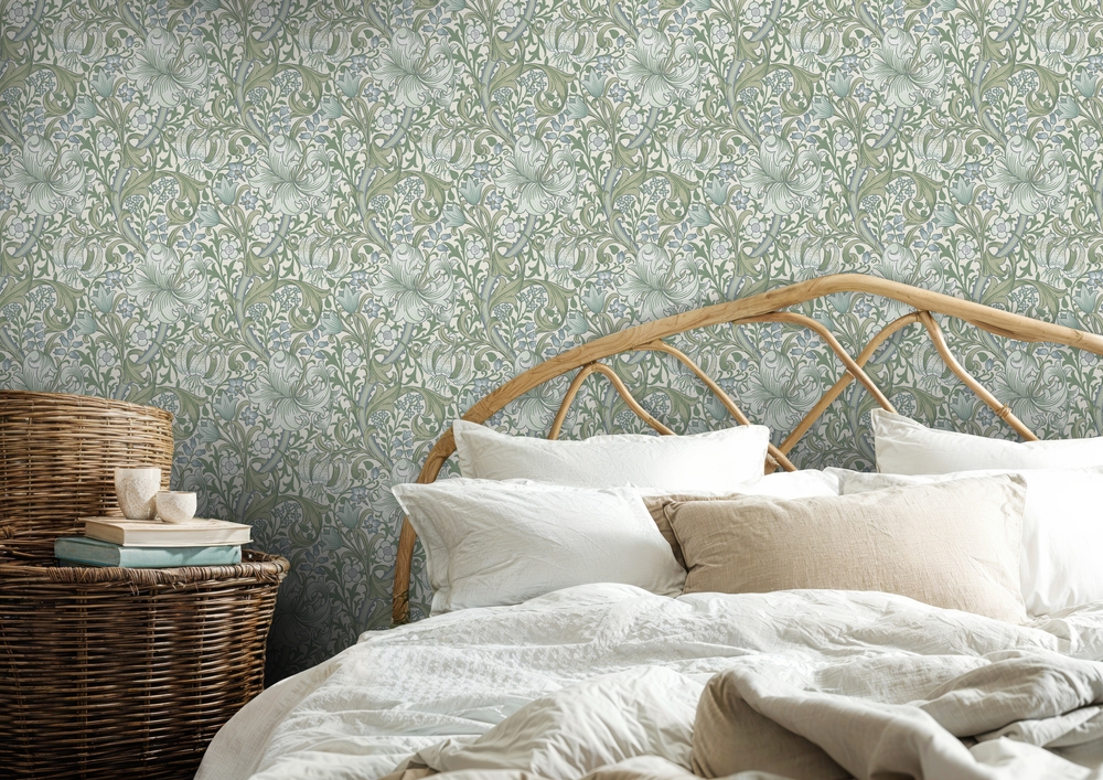 Golden Lily Thyme - 217553 wallpaper William Morris