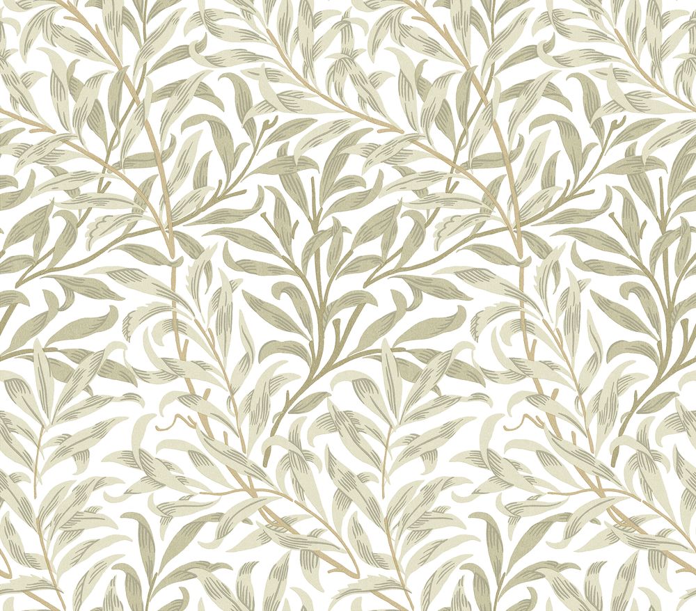 Willow Boughs Soft Olive - 217555 wallpaper William Morris