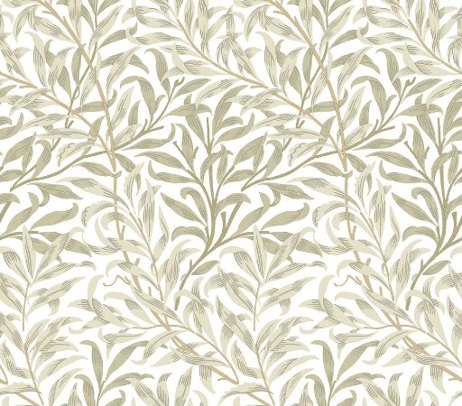 Willow Boughs Soft Olive - 217555 wallpaper William Morris