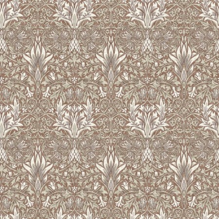 Snakeshead Oaknut/Flax - 217550 wallpaper William Morris