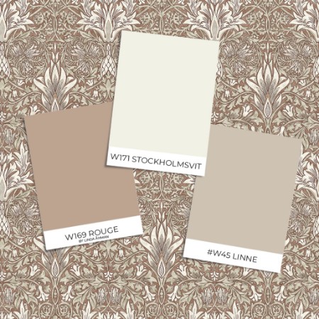 Coloring Snakeshead - Oaknut/Flax - 217550 - 04745-01 paint William Morris