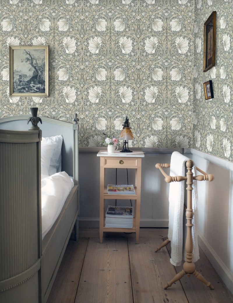 Coloring Pimpernel - Forest/Hemp - 217540 - 04735-01 paint William Morris